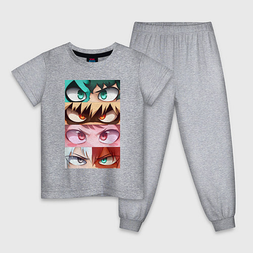 Детская пижама MY HERO ACADEMIA MHA / Меланж – фото 1