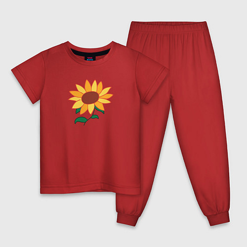 Детская пижама Ай Ото / Красный – фото 1