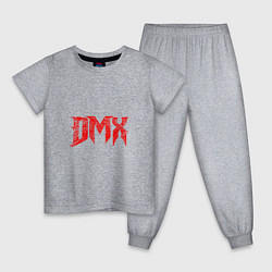 Детская пижама Рэпер DMX логотип logo