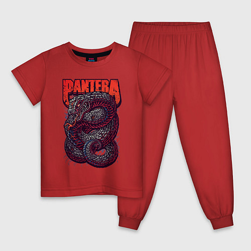 Детская пижама Pantera / Красный – фото 1