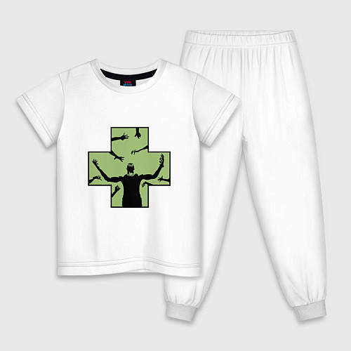 Детская пижама DMX Slippin / Белый – фото 1