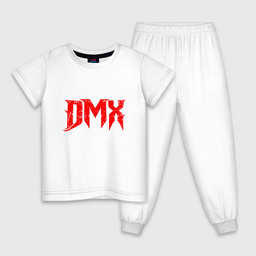 Детская пижама DMX Rap / Белый – фото 1