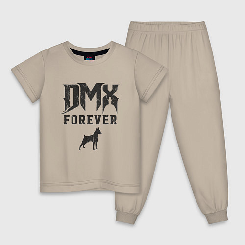 Детская пижама DMX Forever / Миндальный – фото 1