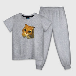 Детская пижама Шрек: Кот в сапогах