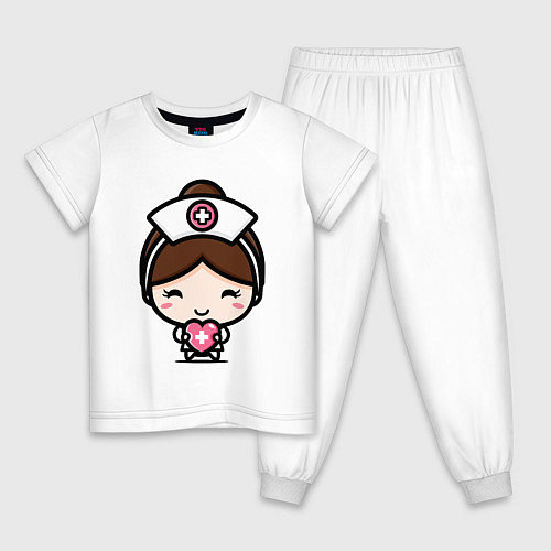Детская пижама Nurse Медсестра Z / Белый – фото 1