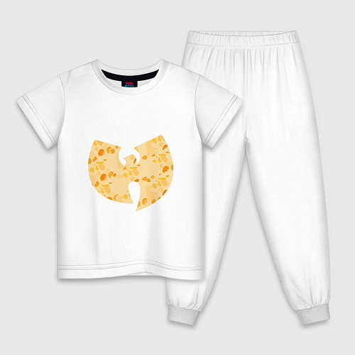 Детская пижама Wu-Tang Cheese / Белый – фото 1