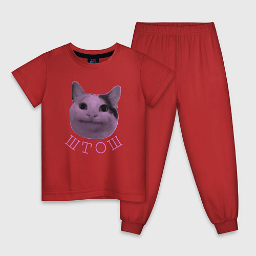 Детская пижама Штош / Красный – фото 1