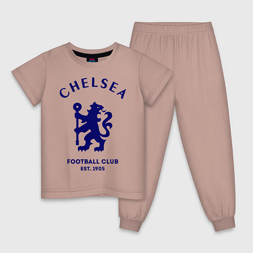 Детская пижама Chelsea Est. 1905 / Пыльно-розовый – фото 1