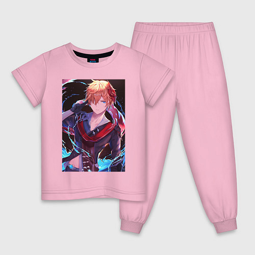 Детская пижама Tartaglia / Светло-розовый – фото 1