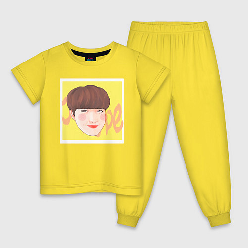 Детская пижама Jung Hoseok / Желтый – фото 1