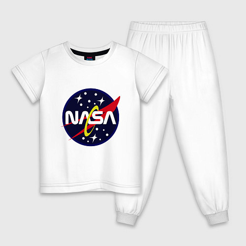 Детская пижама Space NASA / Белый – фото 1
