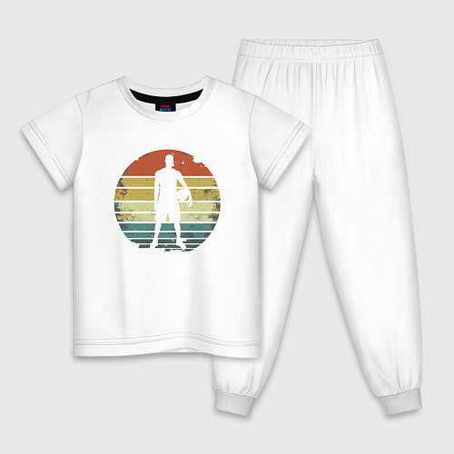 Детская пижама Basket Boy / Белый – фото 1