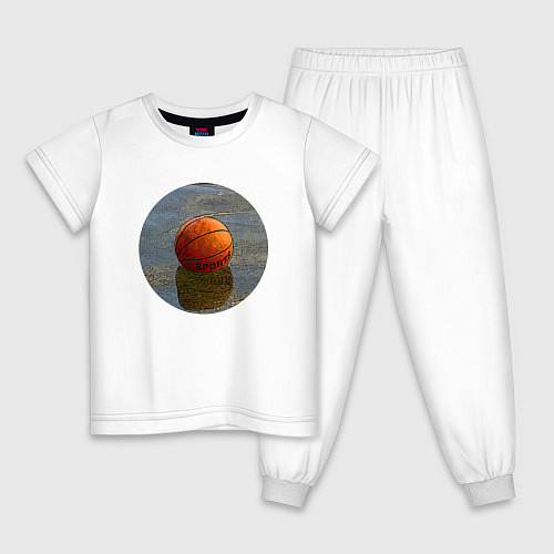 Детская пижама Streetball / Белый – фото 1