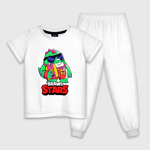 Детская пижама Базз Buzz Brawl Stars / Белый – фото 1