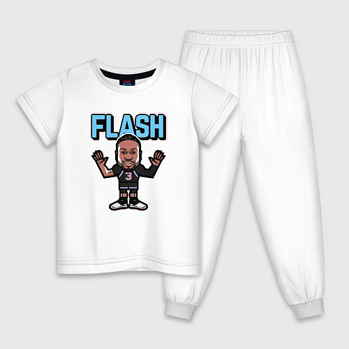 Детская пижама Wade - Flash / Белый – фото 1