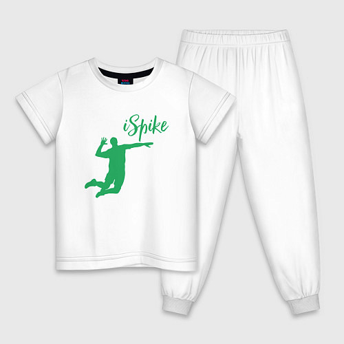 Детская пижама I Spike / Белый – фото 1