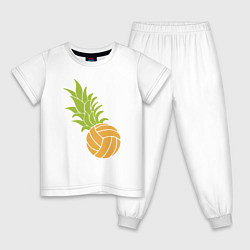 Детская пижама Волейбольный ананас