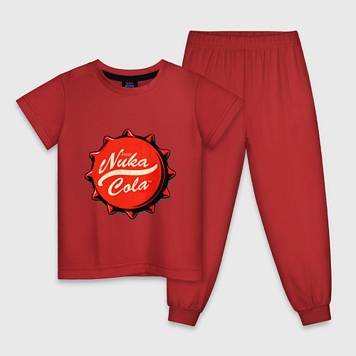 Детская пижама Nuka Cola Fallout / Красный – фото 1