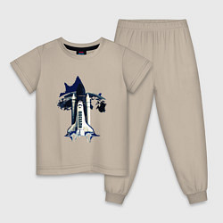 Детская пижама Полёт на орбиту!