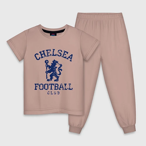 Детская пижама Chelsea FC: Lion / Пыльно-розовый – фото 1