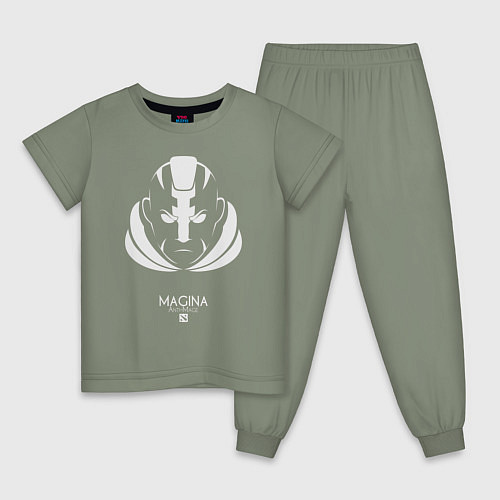 Детская пижама Anti-Mage из Доты 2 Magina / Авокадо – фото 1