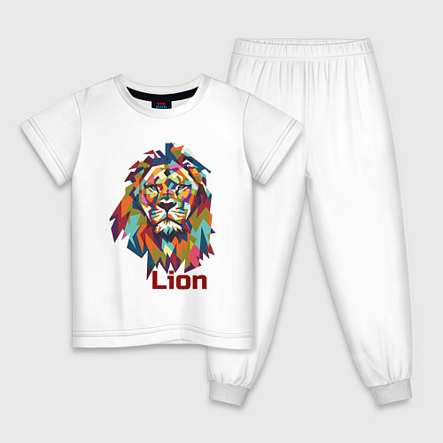 Детская пижама Lion / Белый – фото 1