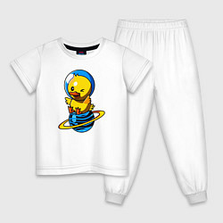 Детская пижама Утенок-космонавт