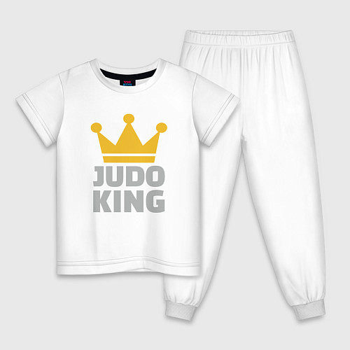Детская пижама Король Дзюдо / Белый – фото 1