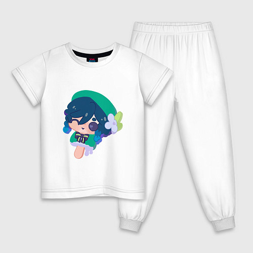 Детская пижама Venti Genshin / Белый – фото 1