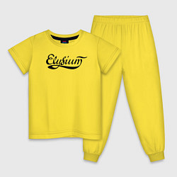 Детская пижама Elysium логотип