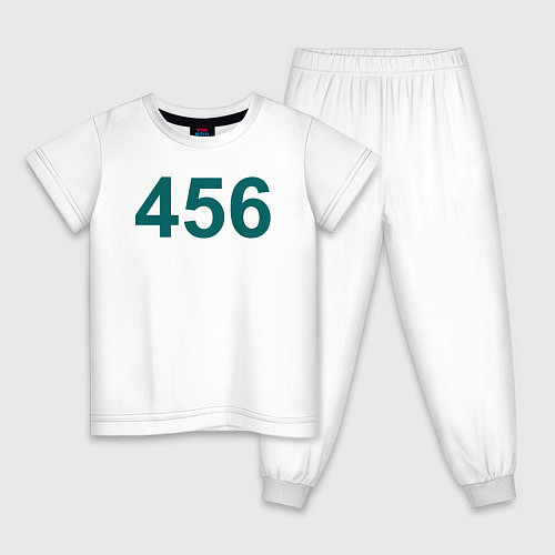 Детская пижама Игрок 456 / Белый – фото 1