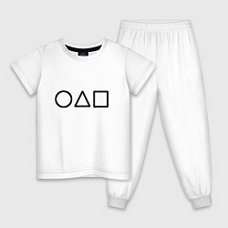 Детская пижама Визитка из Игры в кальмара