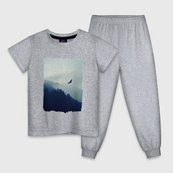 Детская пижама ОРЁЛ НАД ЛЕСОМ EAGLE