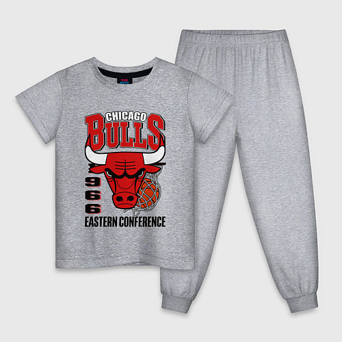 Детская пижама Chicago Bulls NBA / Меланж – фото 1