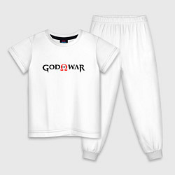 Детская пижама GOD OF WAR LOGO BLACK RED