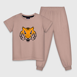 Детская пижама Тигр логотип