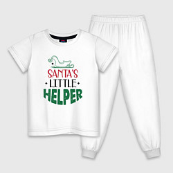 Детская пижама Santas littke helper