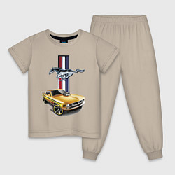Детская пижама Mustang motorsport
