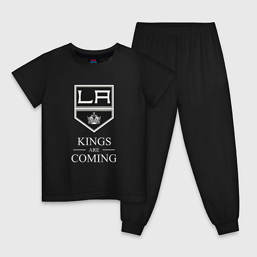 Детская пижама Los Angeles Kings, Лос Анджелес Кингз / Черный – фото 1