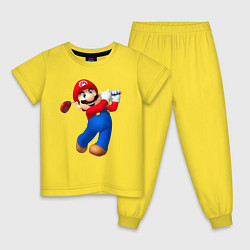 Детская пижама Марио - крутейший гольфист Super Mario