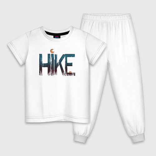 Детская пижама Hike / Белый – фото 1