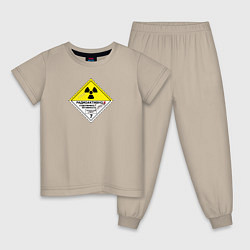 Детская пижама Радиоактивно
