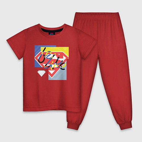 Детская пижама Be like / Красный – фото 1