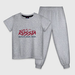 Детская пижама Россия - Будь на вершине