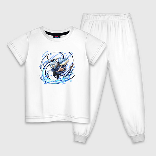 Детская пижама Летящая Римуру / Белый – фото 1