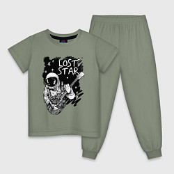 Детская пижама Lost stars Space music