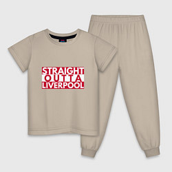 Детская пижама Straight Outta Liverpool