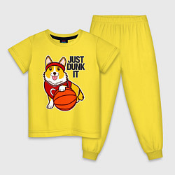 Детская пижама JUST DUNK IT корги