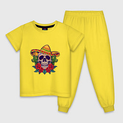 Детская пижама Skull - Mexico