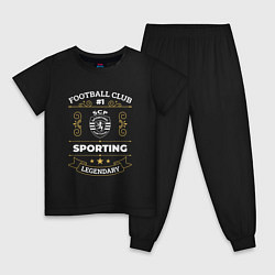 Детская пижама Sporting: Football Club Number 1